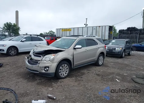 2011 Chevrolet Equinox 2Lt из США, поврежденный, VIN 2CNFLNEC7B6364066